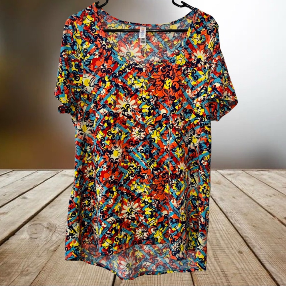 3/$30 LulaRoe Classic T Mickey Mouse Print